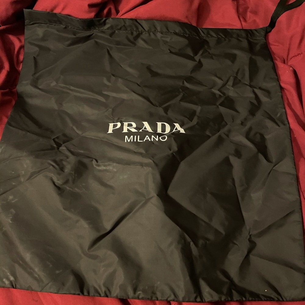 Prada Satin Dust Bag 16” x 17”